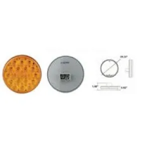 4" Rear Turn Amber 18 LED | LED40Y24