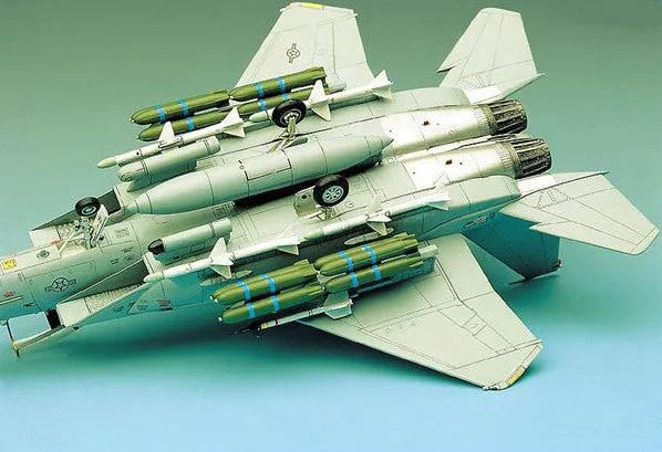 Academy Aircraft 1/72 F15E Strike Eagle USAF Fighter Kit