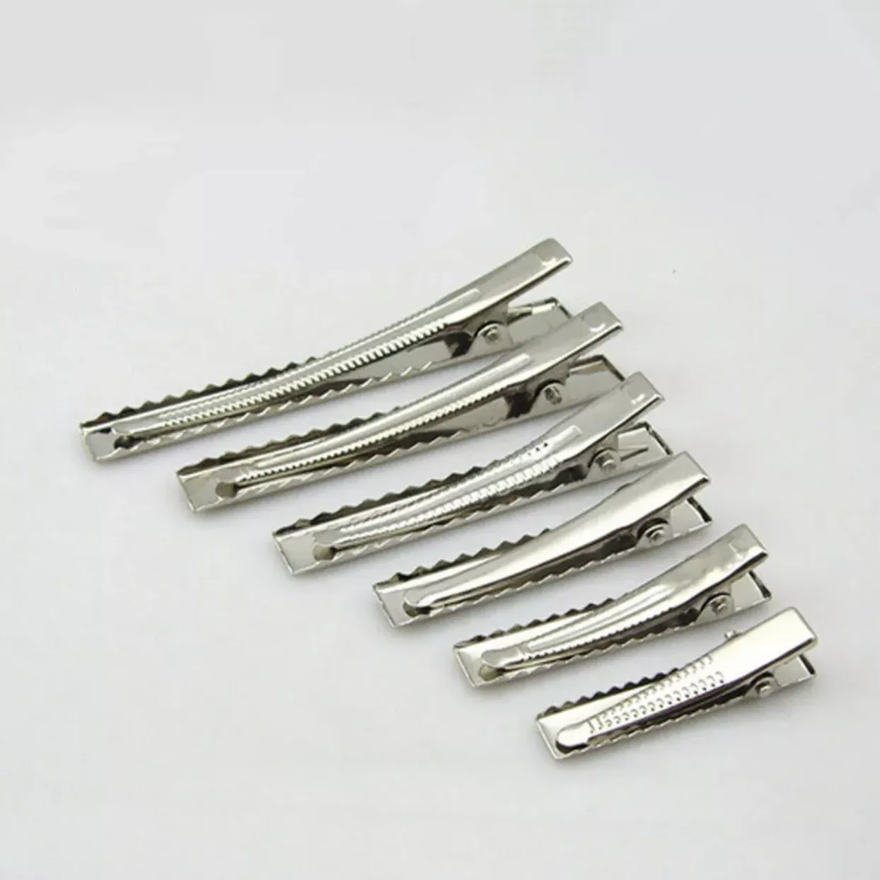 ALLIGATOR CLIPS FOR BOWS 10PK