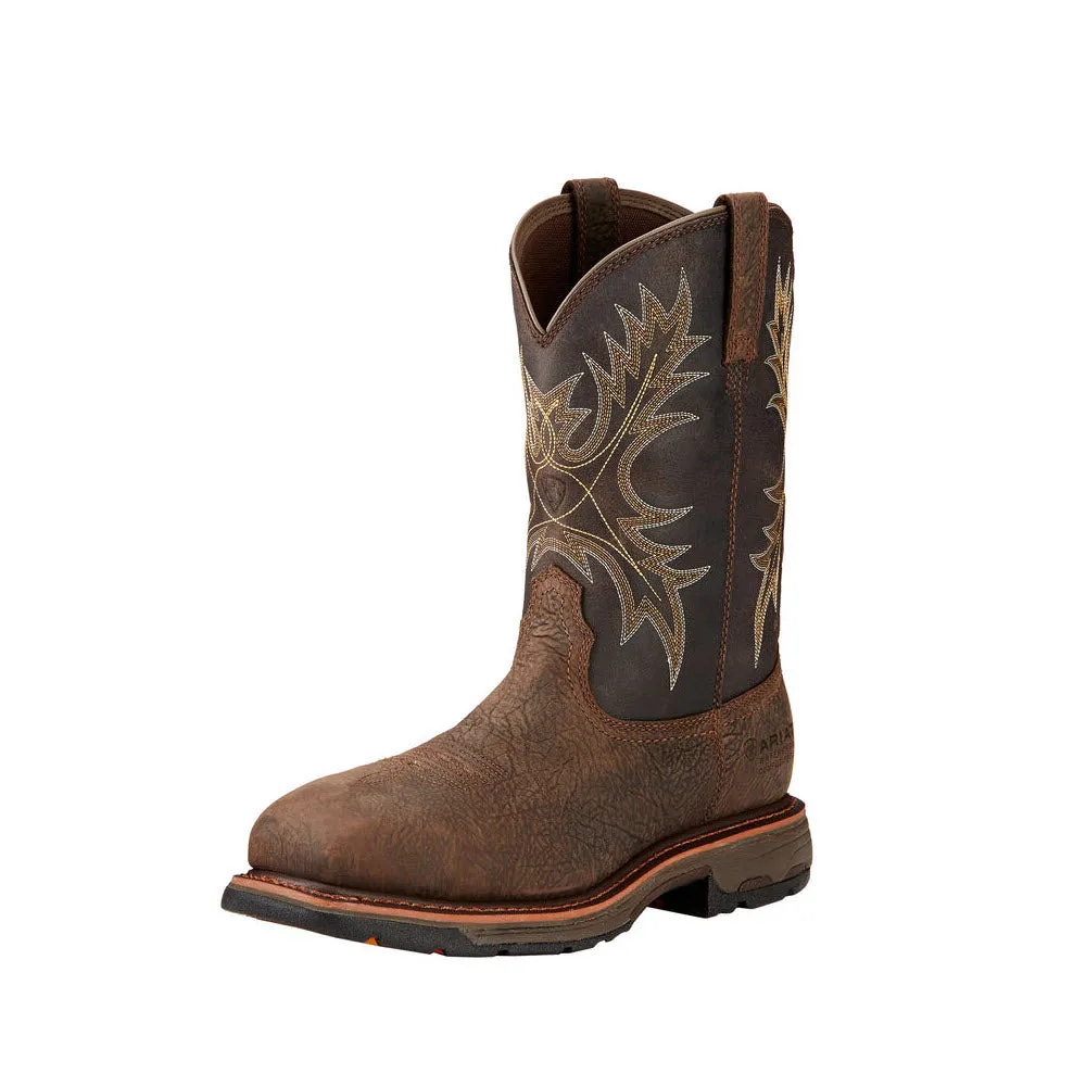 ARIAT COMPOSITE TOE WORKHOG BRUIN BROWN - MENS