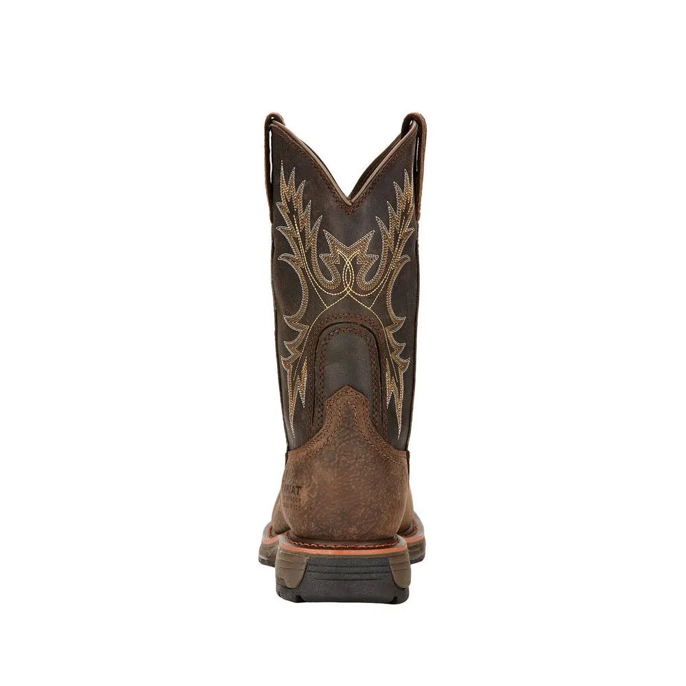 ARIAT COMPOSITE TOE WORKHOG BRUIN BROWN - MENS