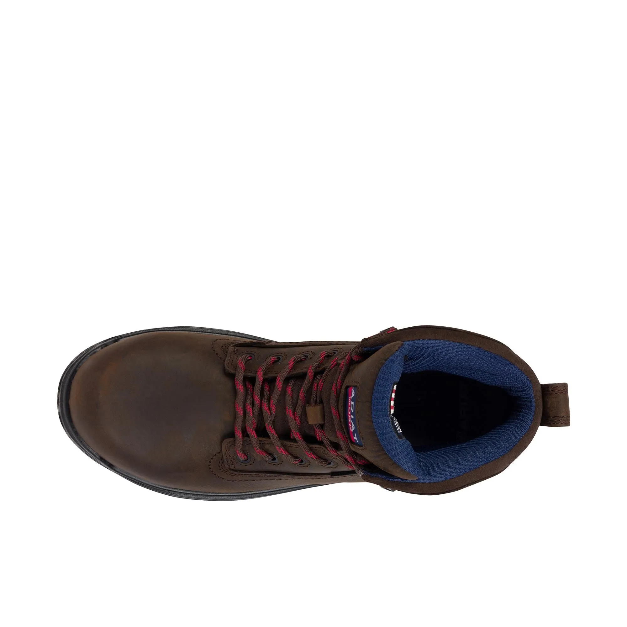 Ariat Turbo 6 Inch USA Assembled Carbon Fiber Toe Rich Brown
