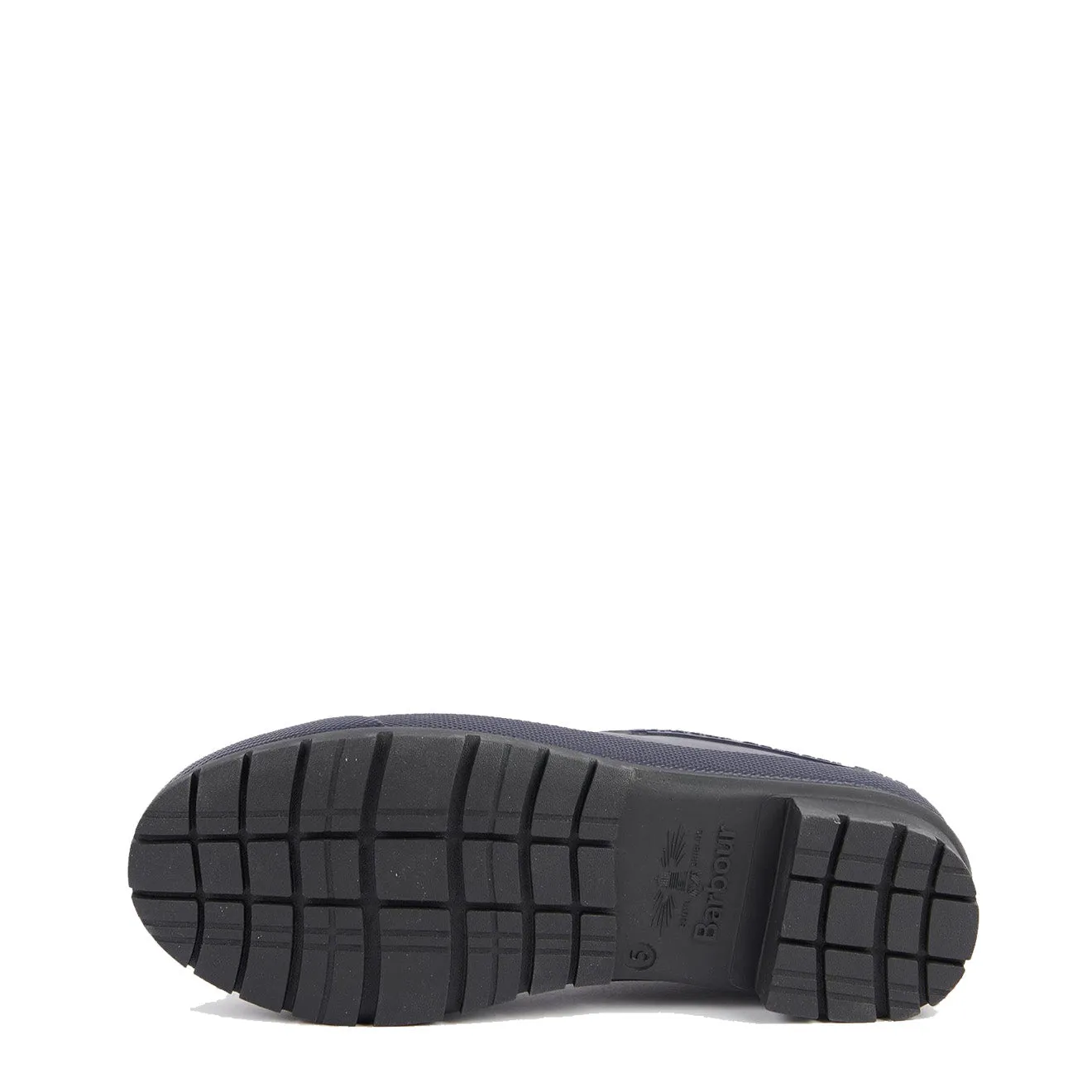 Barbour Womens Quinn Slip On Clog Wellington Navy