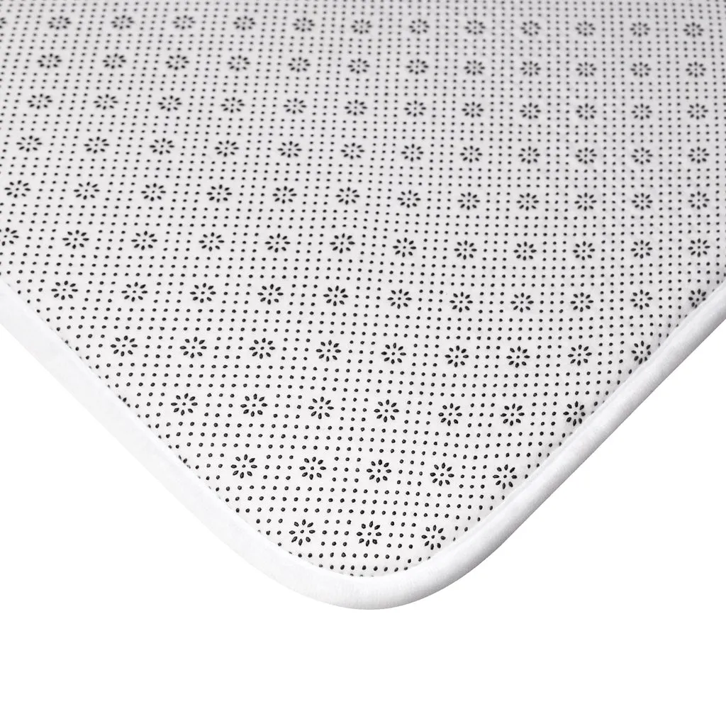 Bath Mat Floral Bouquet