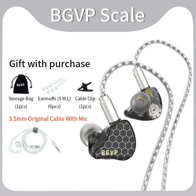 BGVP Scale Dual Dynamic Circle In-Ear Monitors