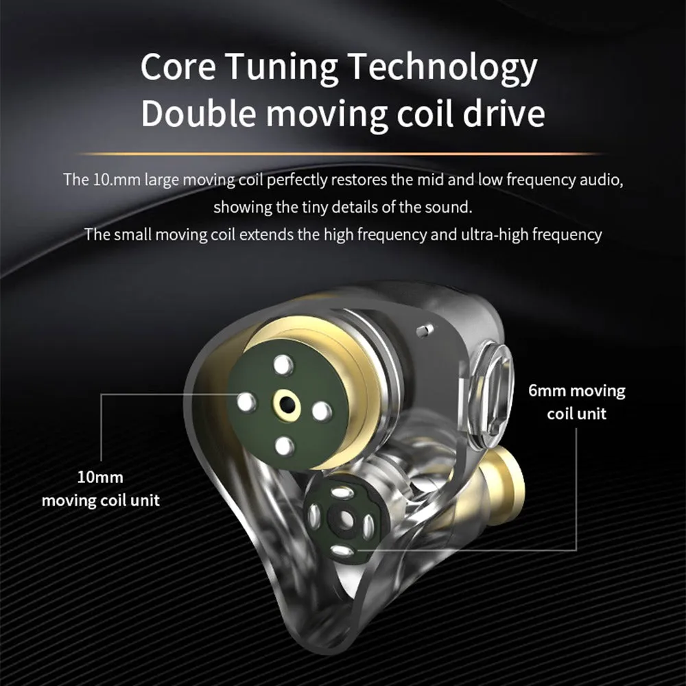 BGVP Scale Dual Dynamic Circle In-Ear Monitors