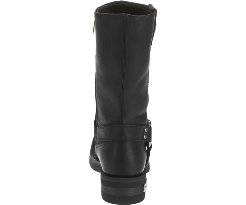 Black Leather "Landon" Boot