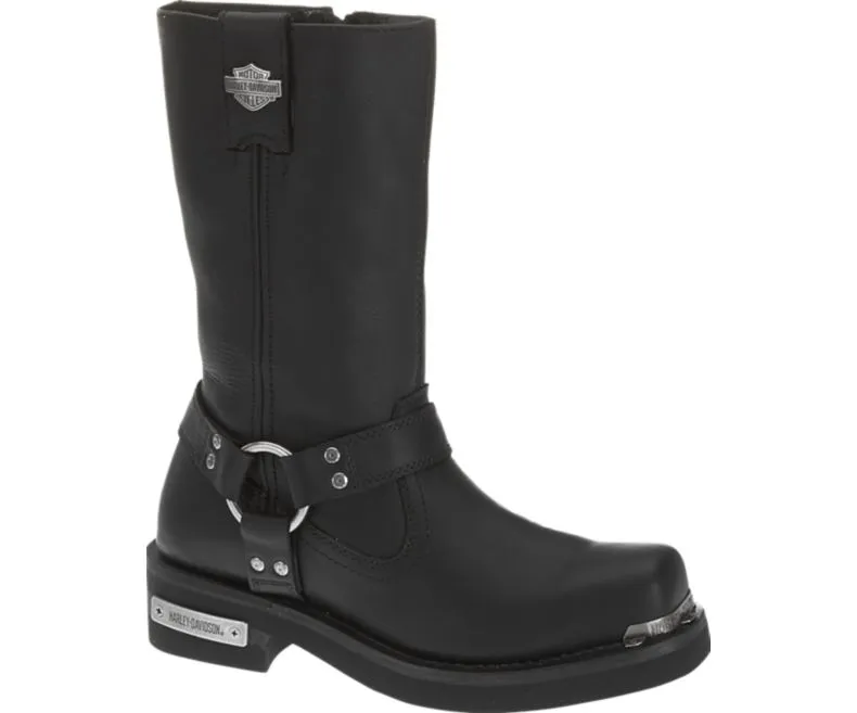 Black Leather "Landon" Boot