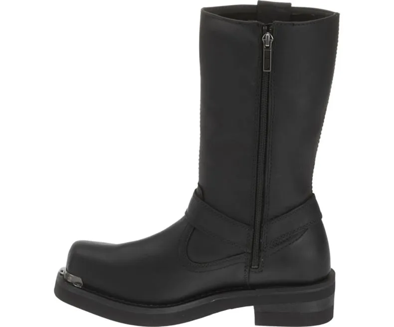 Black Leather "Landon" Boot
