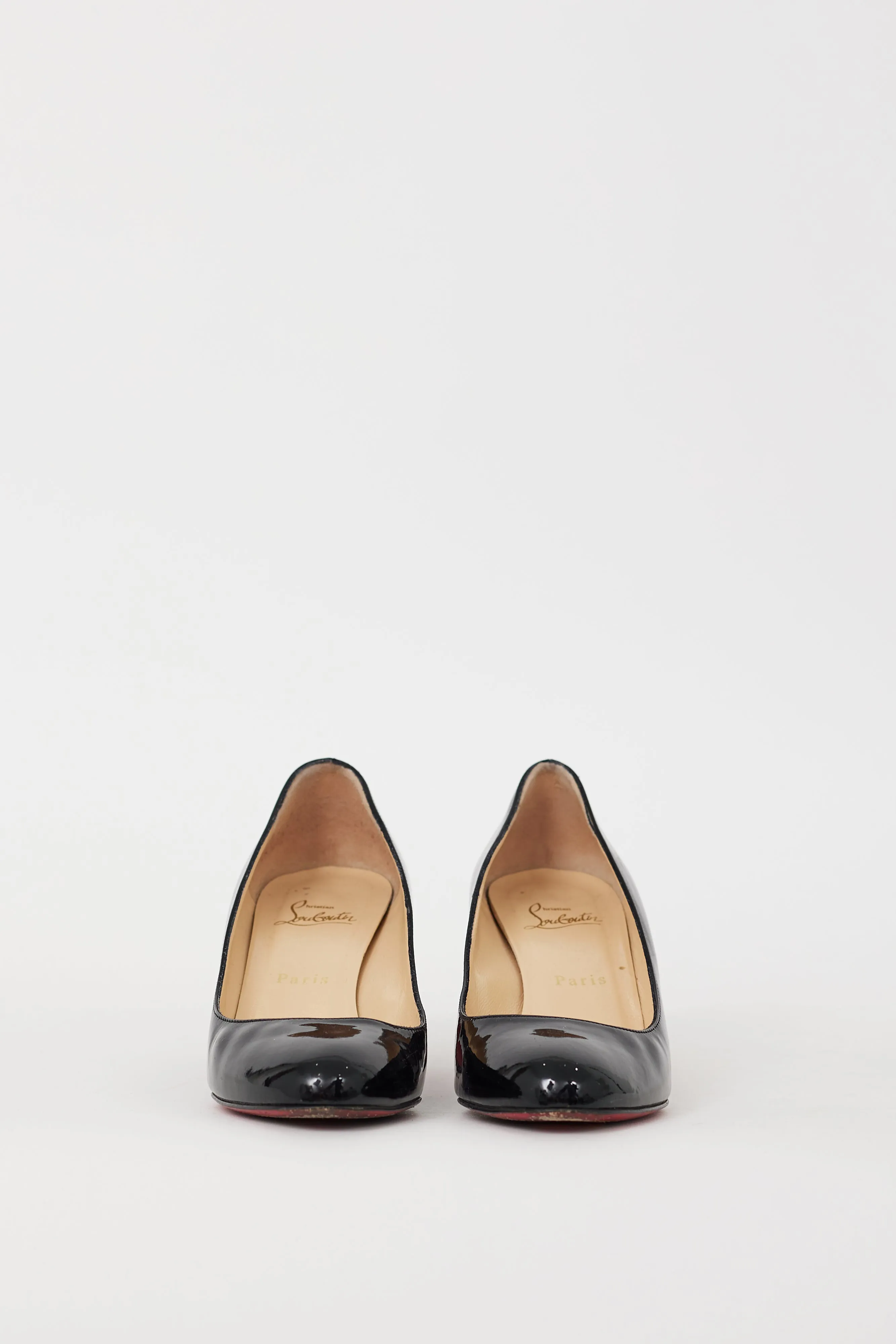 Black Patent Leather Lady Gena Pump