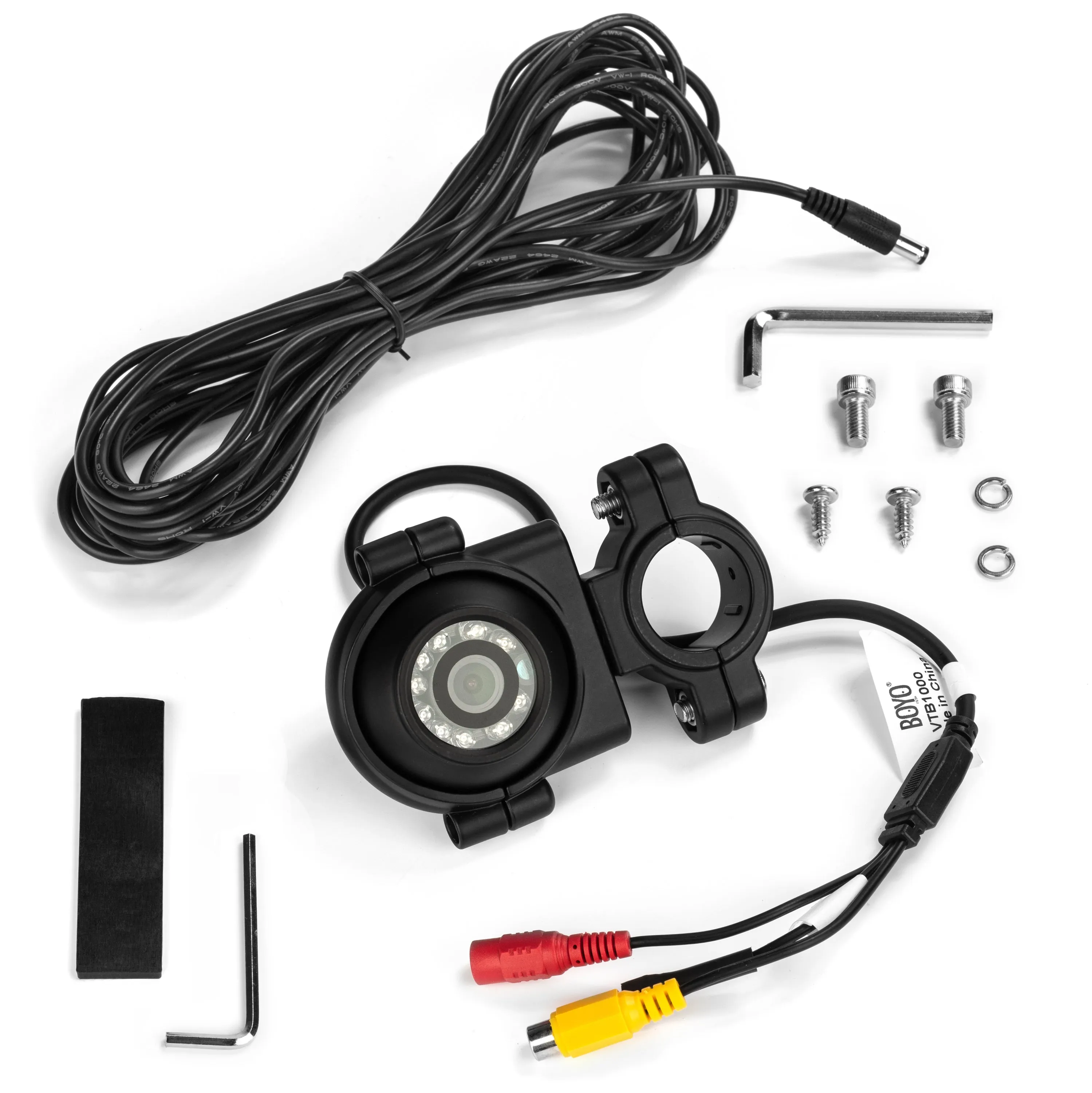 BOYO VTB1000 - Heavy-Duty Side-View Mirror Arm Mount Camera with Night Vision