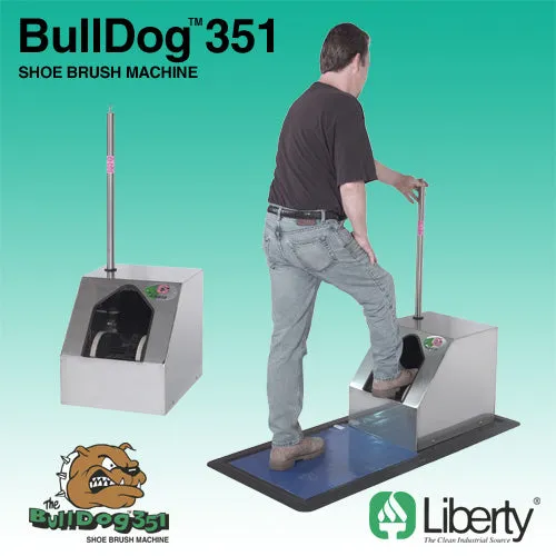 Bull Dog® Stainless Steel Shoe Brush Machine