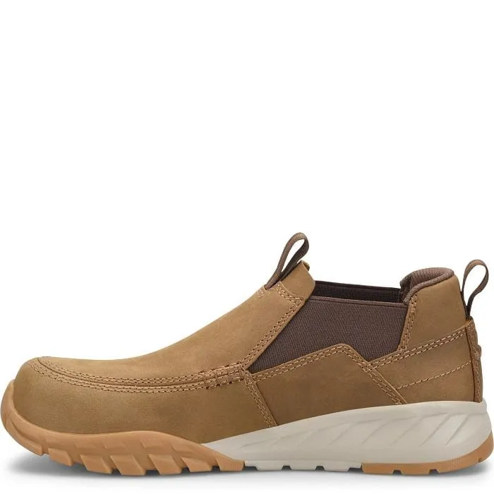 Carolina Men's Force Brown Composite Toe Slip On Shoes CA5595