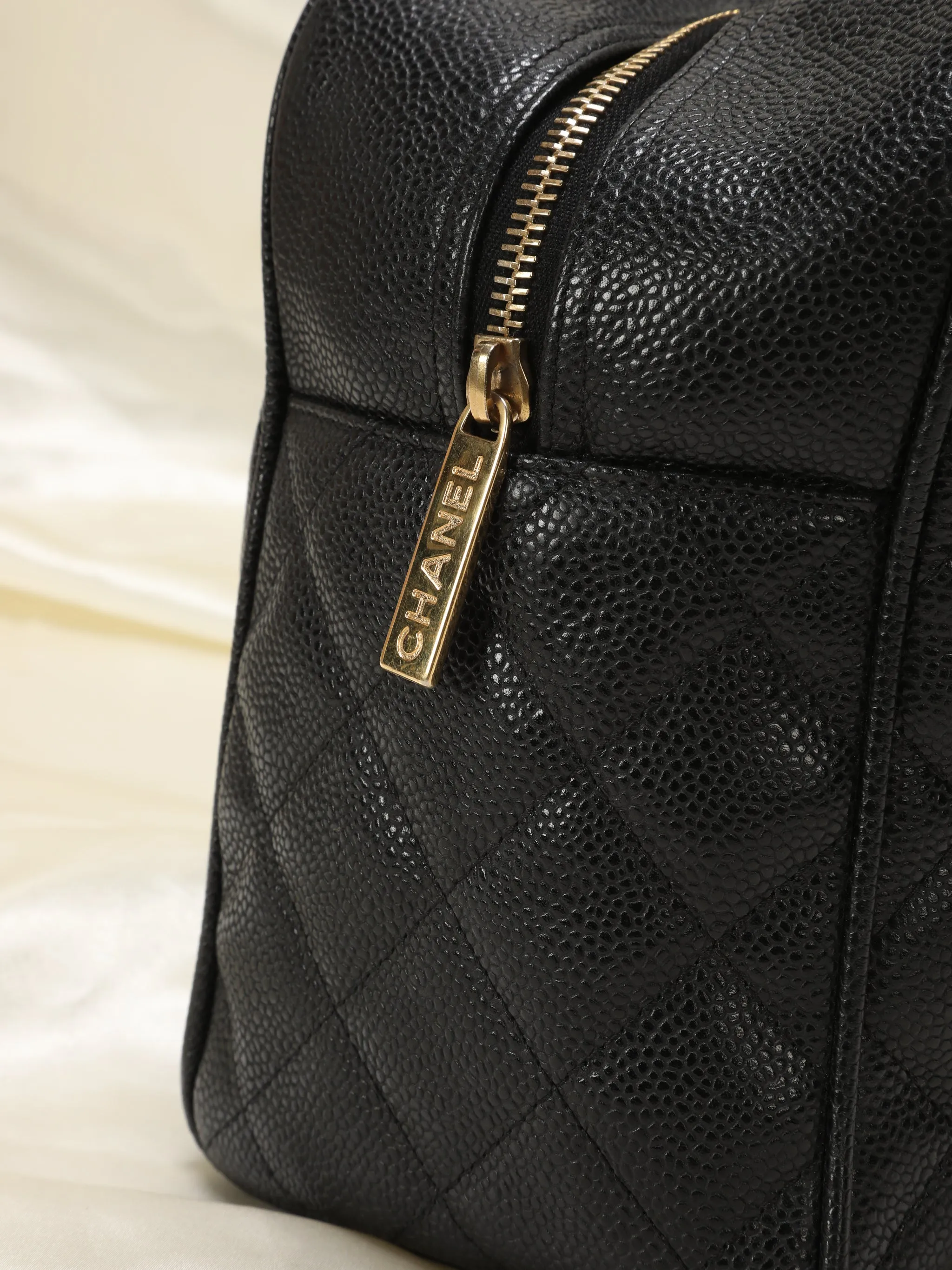 Chanel Caviar Bowler Bag