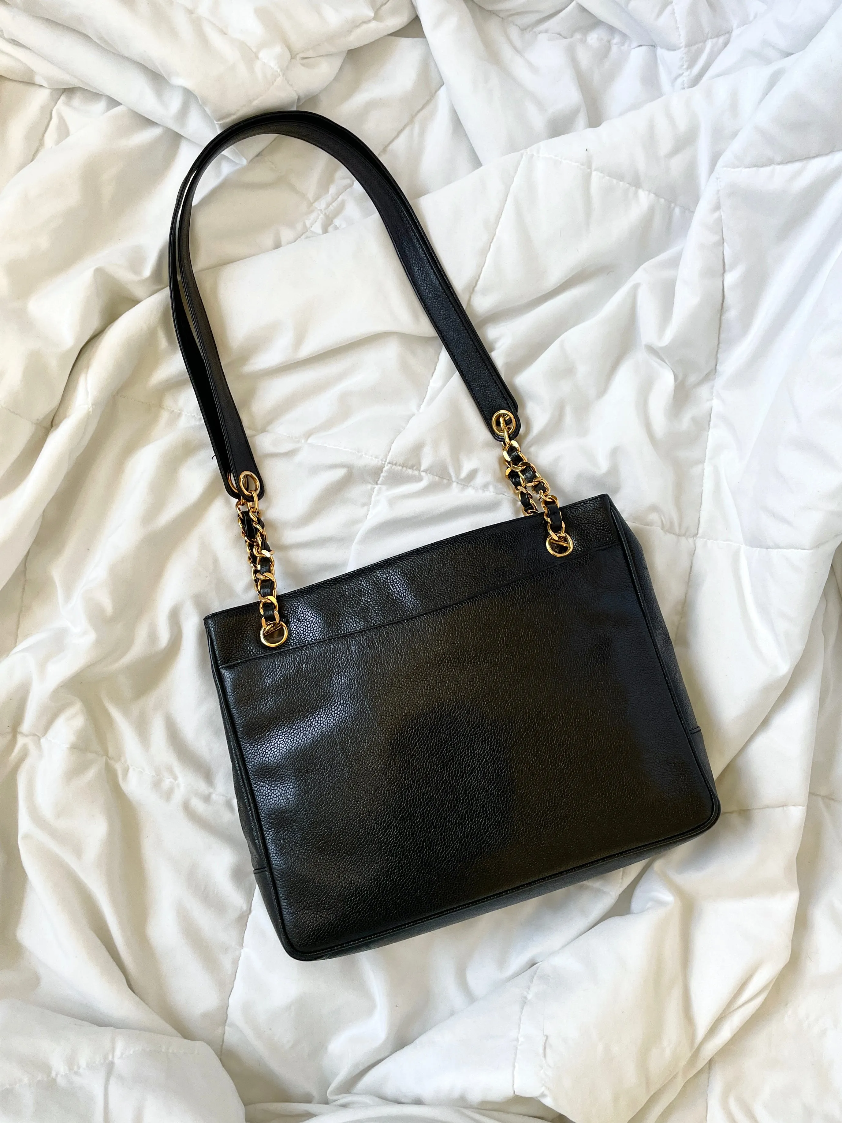 Chanel Caviar Tote Bag
