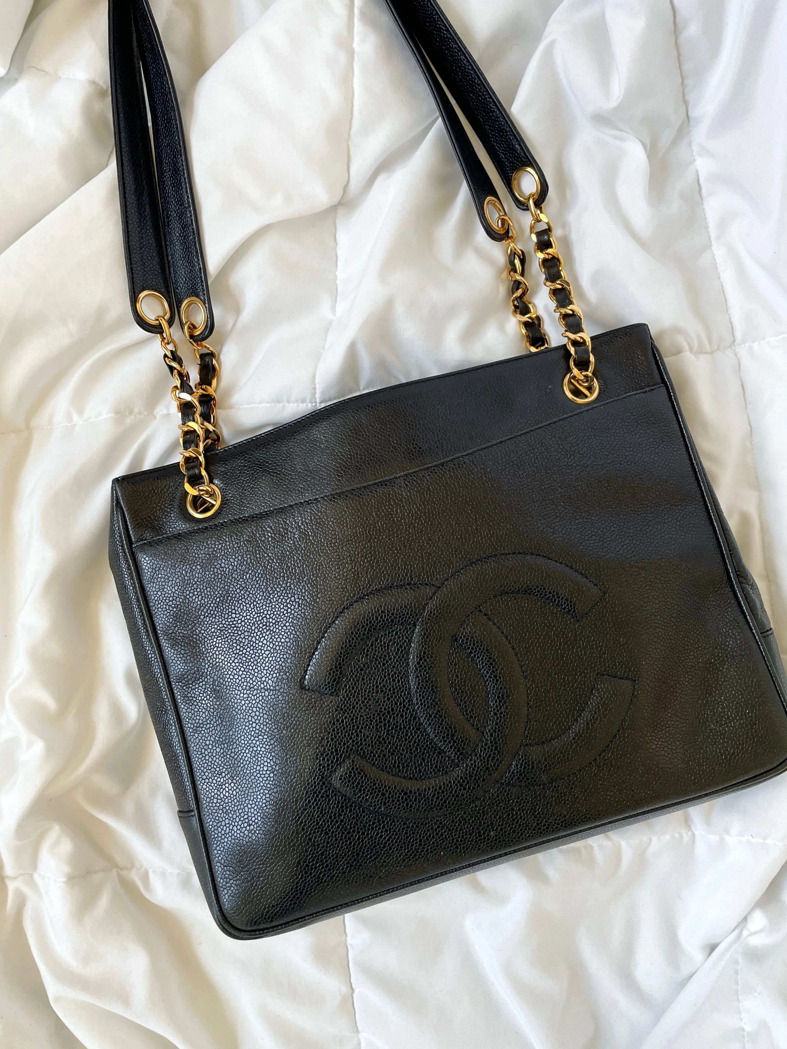 Chanel Caviar Tote Bag