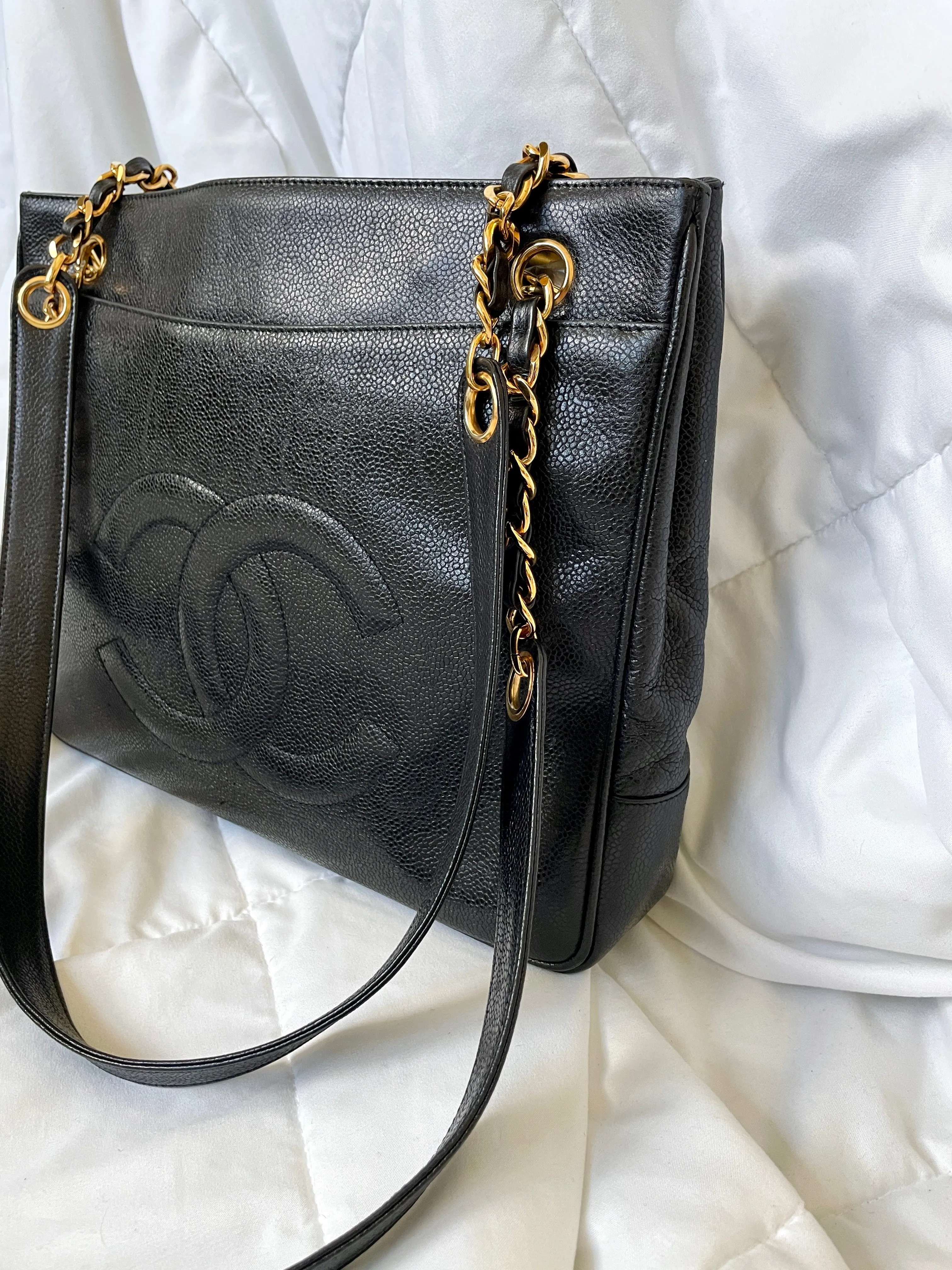 Chanel Caviar Tote Bag