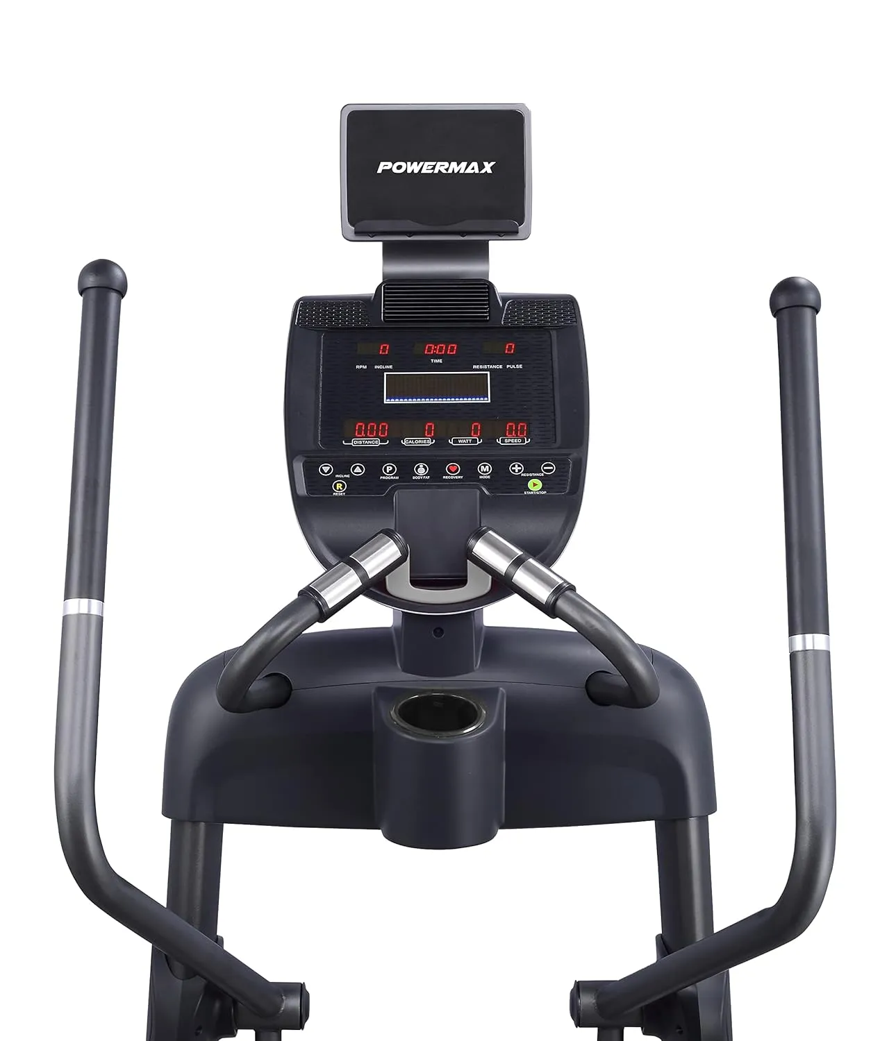 EC-4000 Commercial Elliptical Cross Trainer with 15 Levels Power Incline | iPad Holder | Cooling Fan | MP3 | 20 Level Resistance | USB for Charging and Max User Weight 150KG for Gym