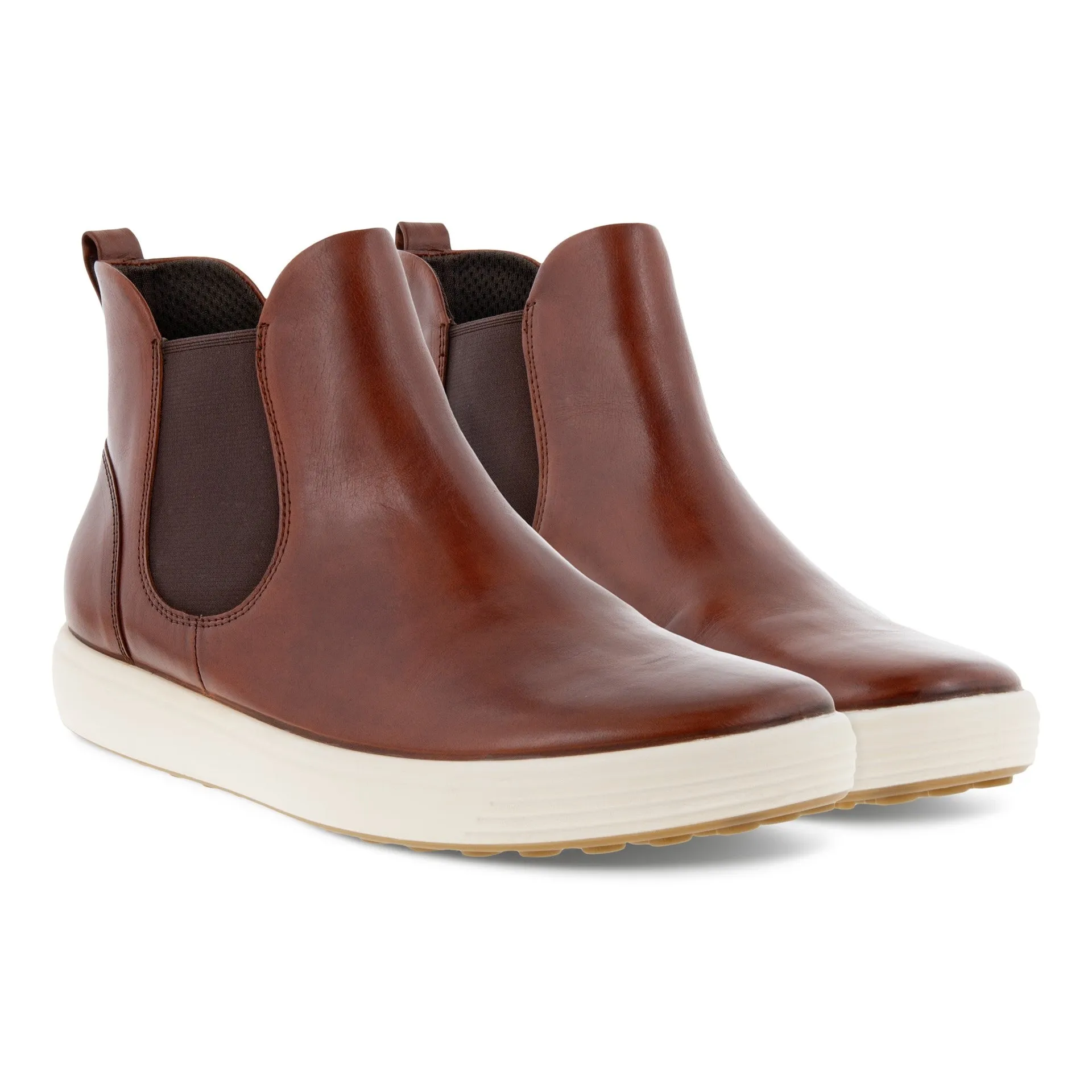 ECCO SOFT 7 COGNAC BOOT