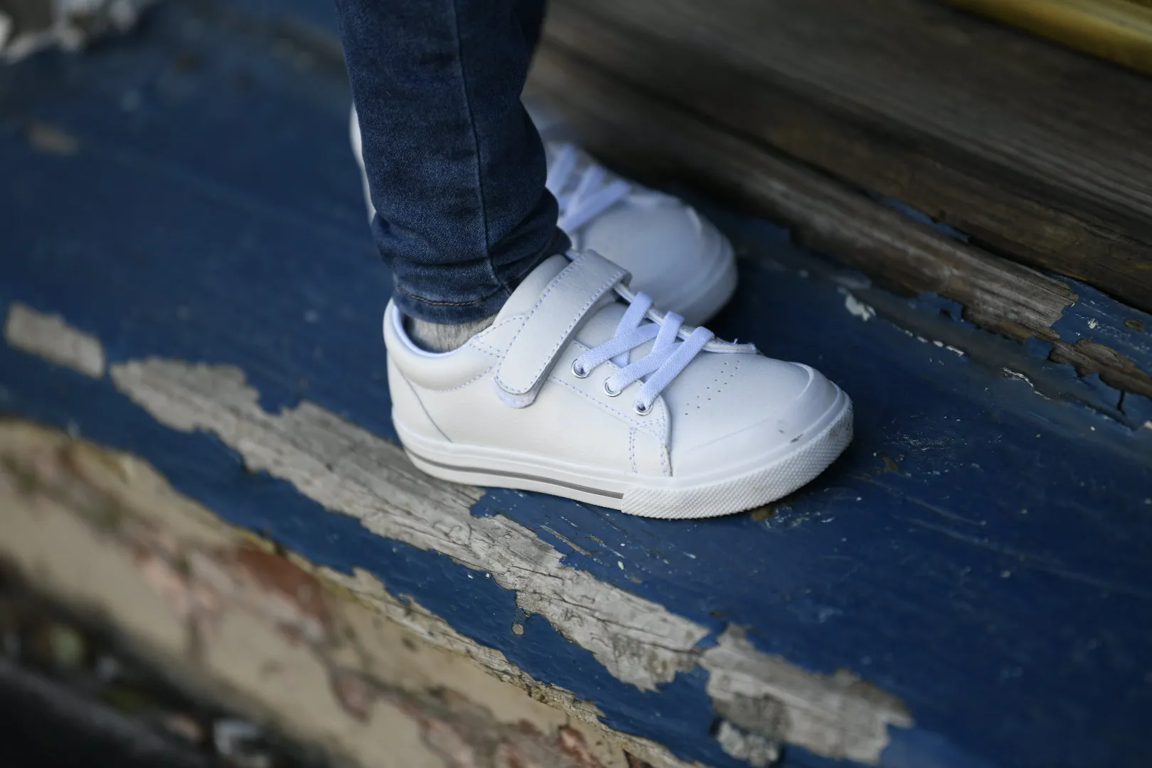 Footmates Reese Leather Sneaker