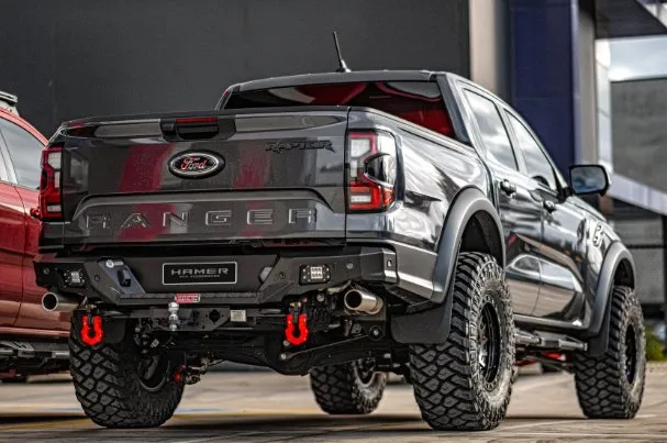 Hamer M-Series MX202 Rear Bar for Ford Ranger Raptor Next-Gen 2022 