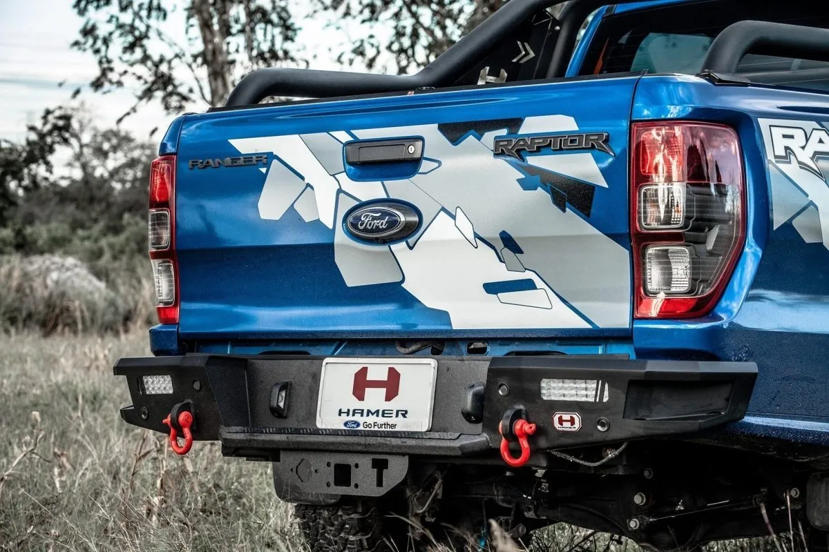 Hamer M-Series MX202 Rear Bar for Ford Ranger Raptor Next-Gen 2022 