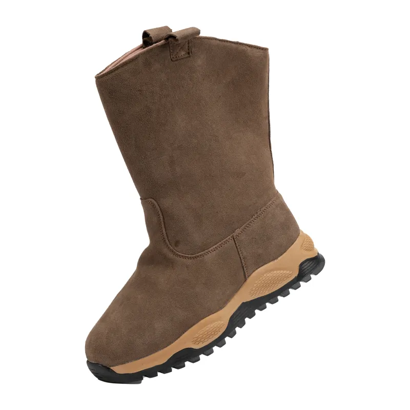 High Ankle Leather Safety Boots for Winter(GM-M24104)