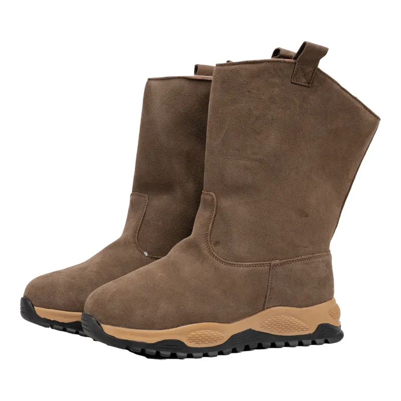 High Ankle Leather Safety Boots for Winter(GM-M24104)