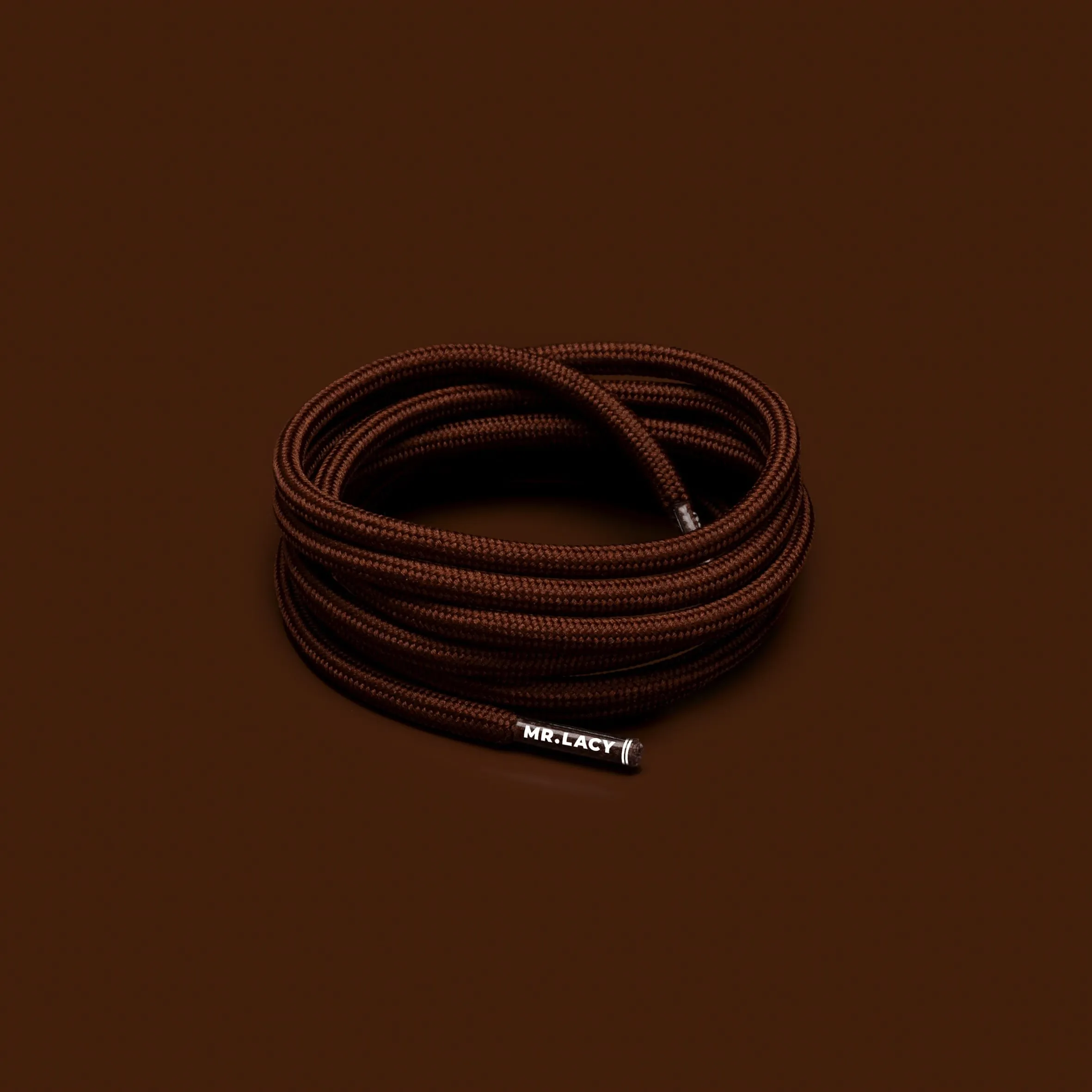 Hikies Round Boot Laces · Dark Brown