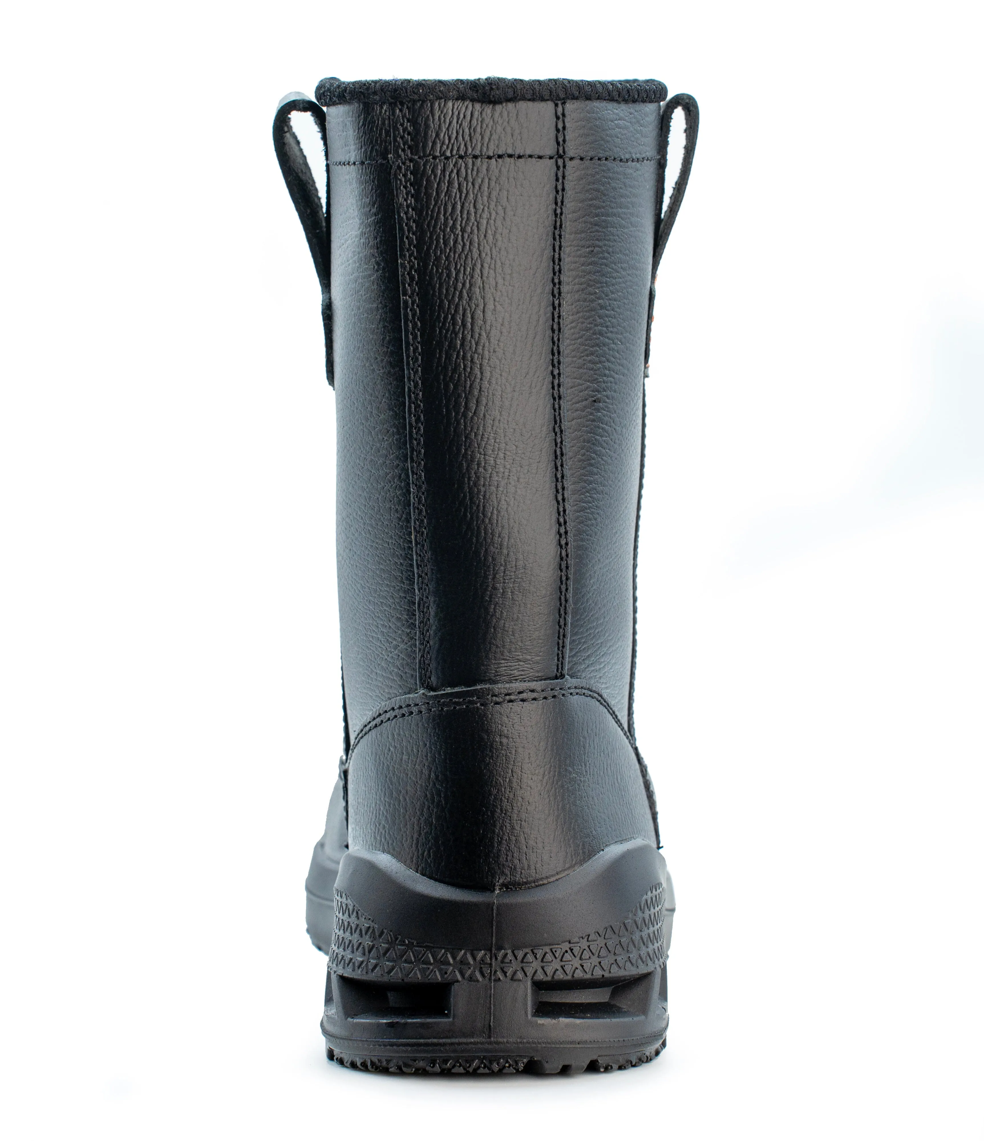 KING'S Black Rigger Side Pull-up High Cut Safety Shoes Boots | Model : KWD205