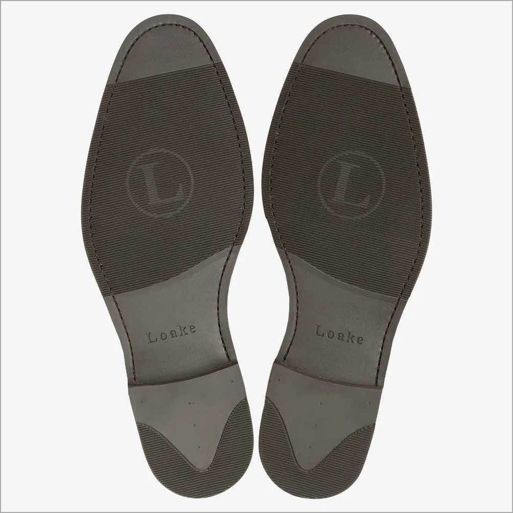 Loake Bale Black Calf Leather brogue--