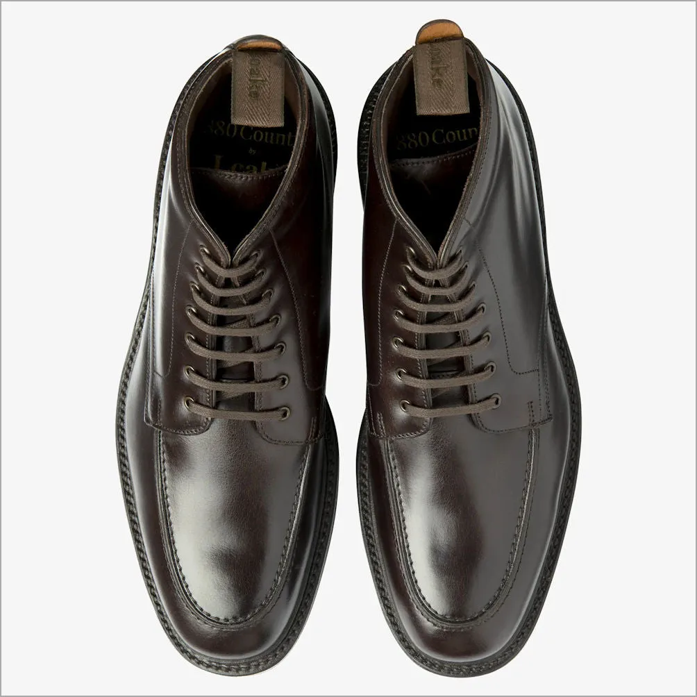 Loake Gisbourne Dark Brown Boot--