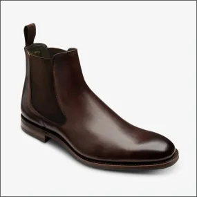Loake Wareing Dark Brown Calf Leather Boot--