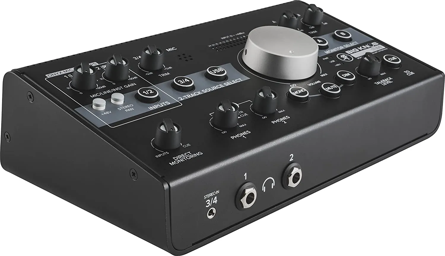 Mackie Audio Interface, 3x2 (BIG KNOB STUDIO)