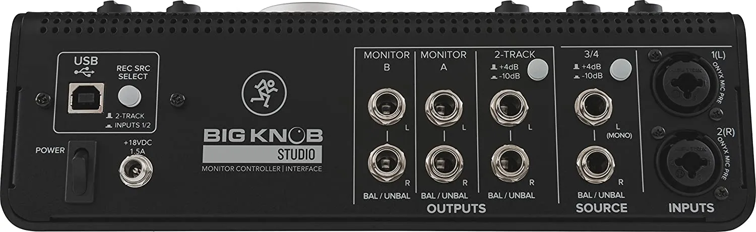 Mackie Audio Interface, 3x2 (BIG KNOB STUDIO)