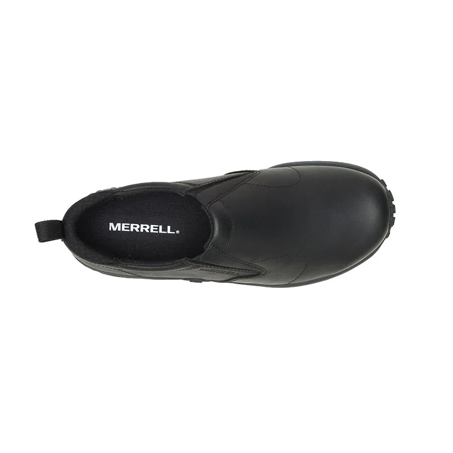 MERRELL JUNGLE MOC PRO 2 SLIP RESISTANT WATERPROOF BLACK - WOMENS