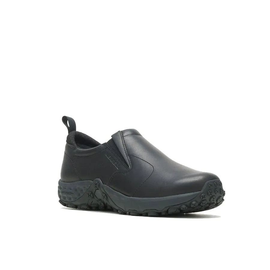 MERRELL JUNGLE MOC PRO 2 SLIP RESISTANT WATERPROOF BLACK - WOMENS