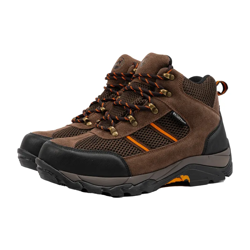 Mid Ankle Leather Safety Boots for Men(GM-24114)