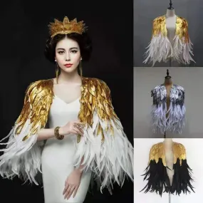 Natural Feather performance costume