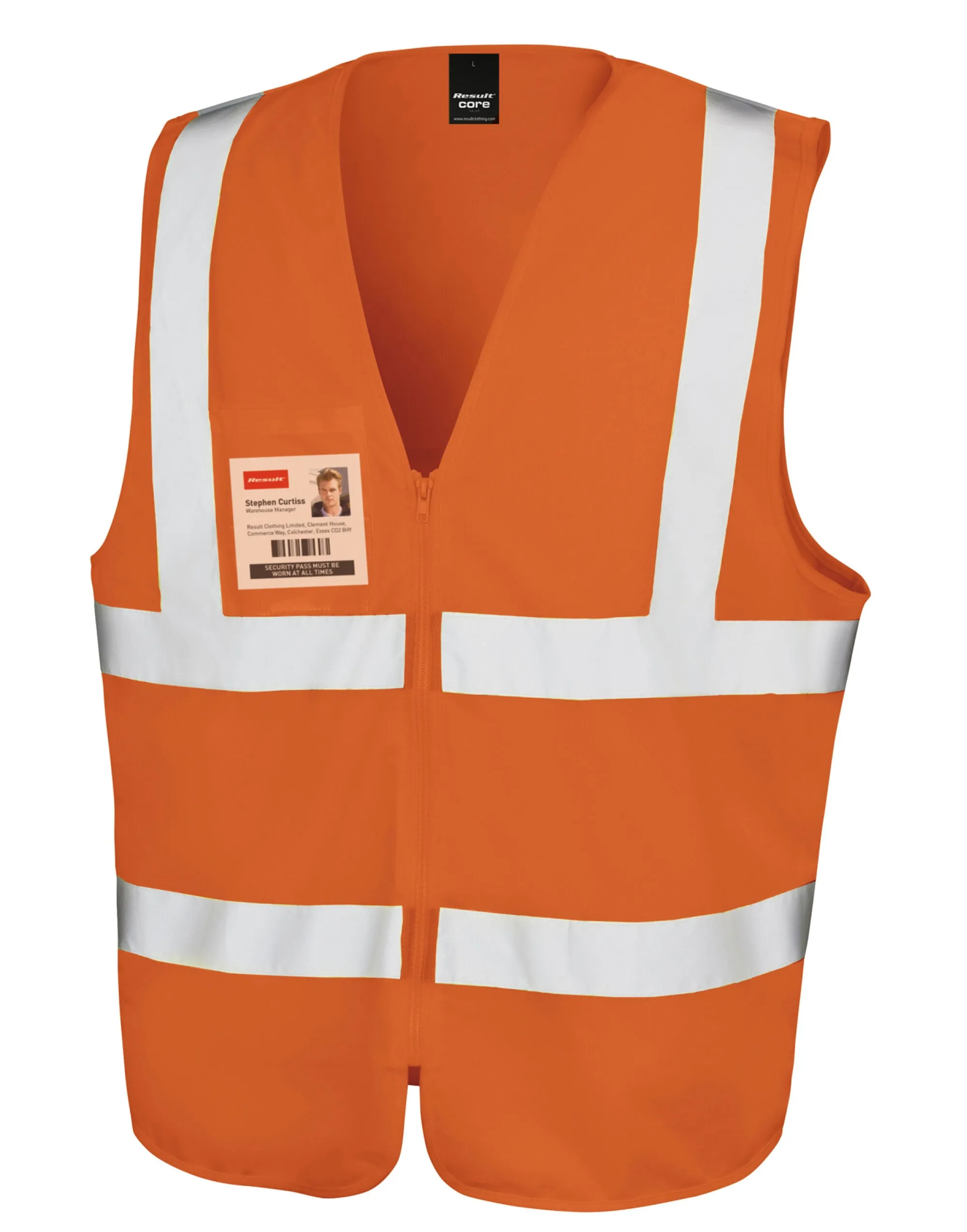 R202X Result Safe-Guard Zip Safety Tabard