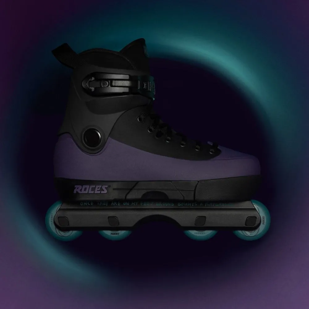 Roces Fifth Element Jansons Deep Purple Inline Aggressive Skate