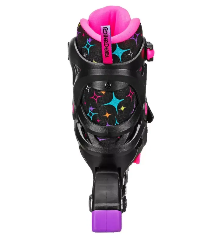 Roller Derby Stryde Inline Skates Black/Pink 2-5