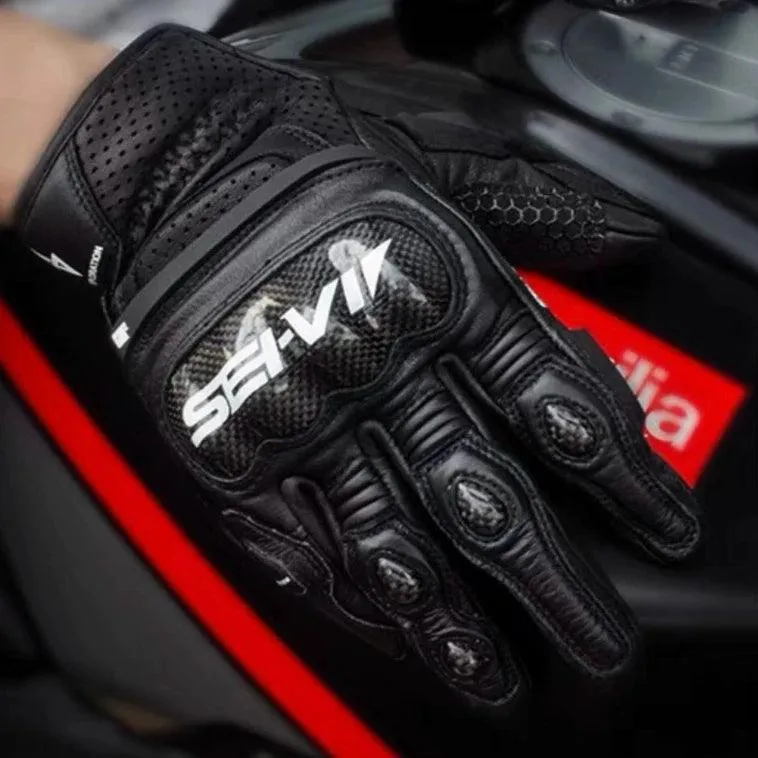 SUMMER CARBON RIDING GLOVES VUAR