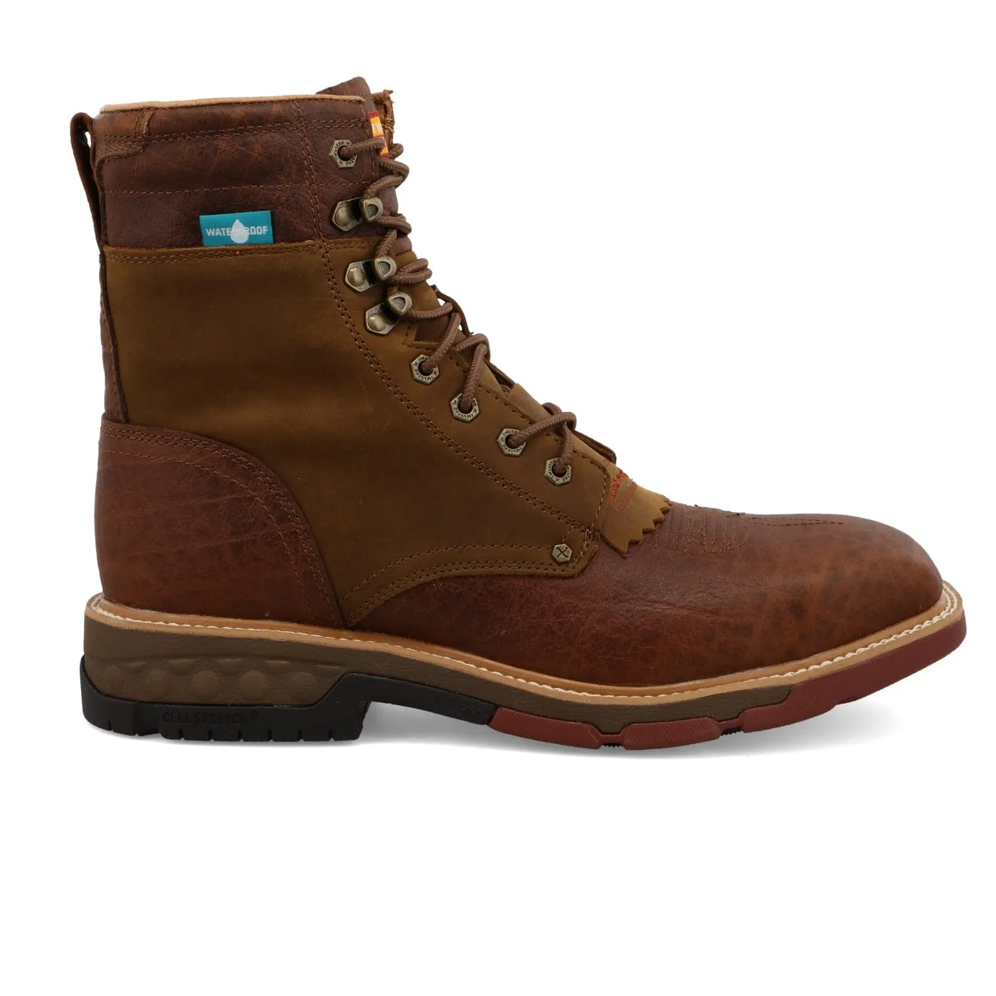 Twisted X Men's Cellstretch Waterproof Alloy Toe Work Boots MXALW01
