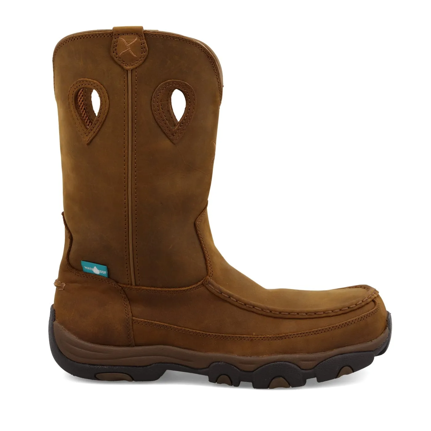 Twisted X Men's Oiled Saddle Pull On Hiker Work Boot MHKBCW1