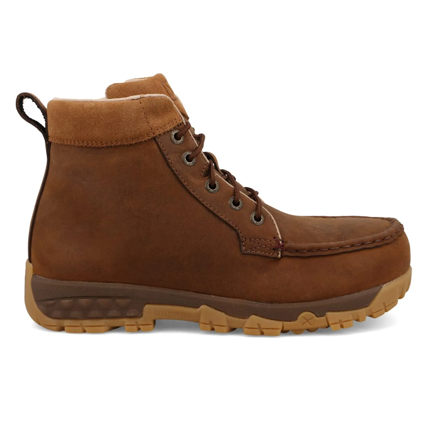 Twisted X Women's Oiled Saddle Work Boot WXCA002