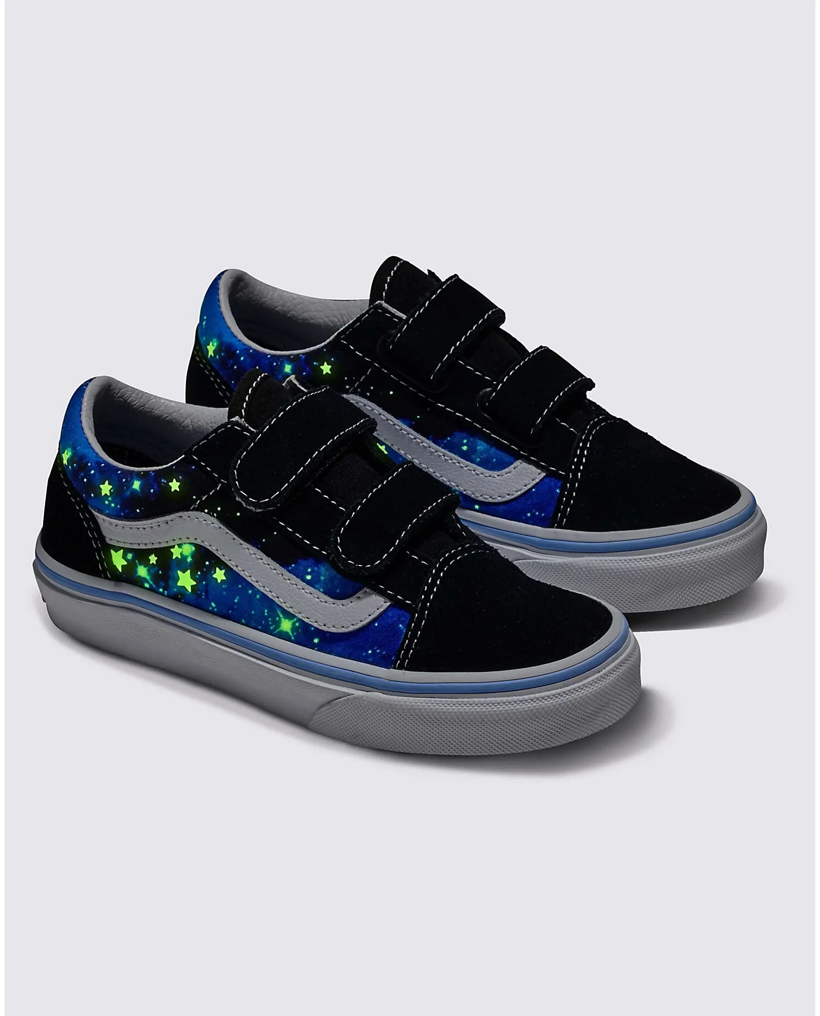 Vans Old Skool Kids V Glow Galaxy Black / Blue