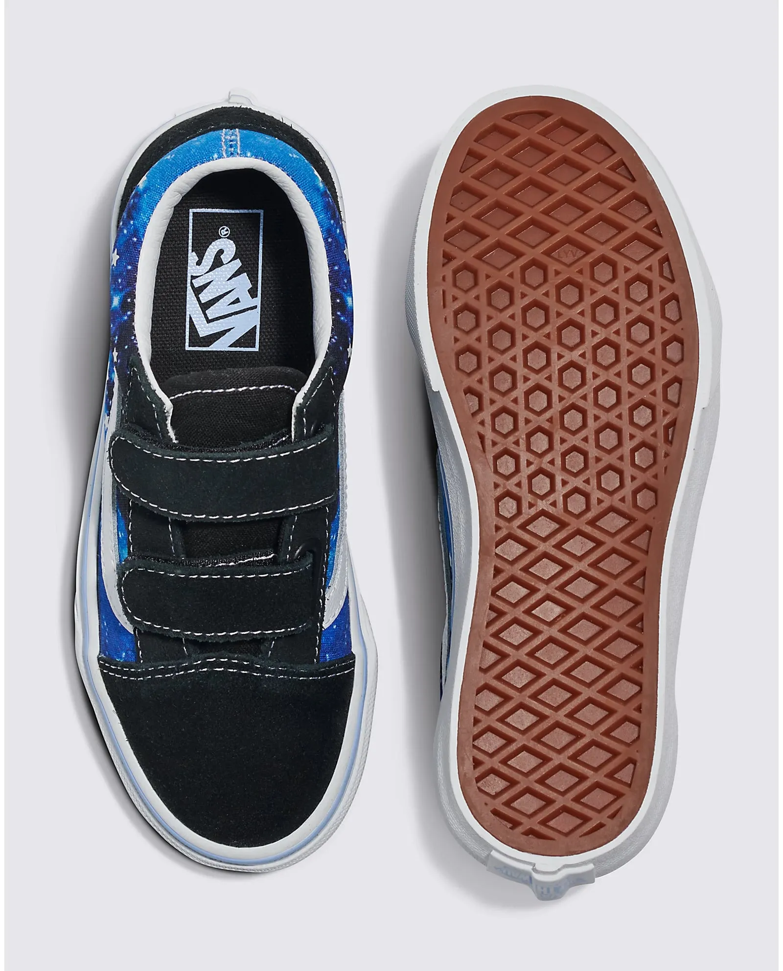 Vans Old Skool Kids V Glow Galaxy Black / Blue