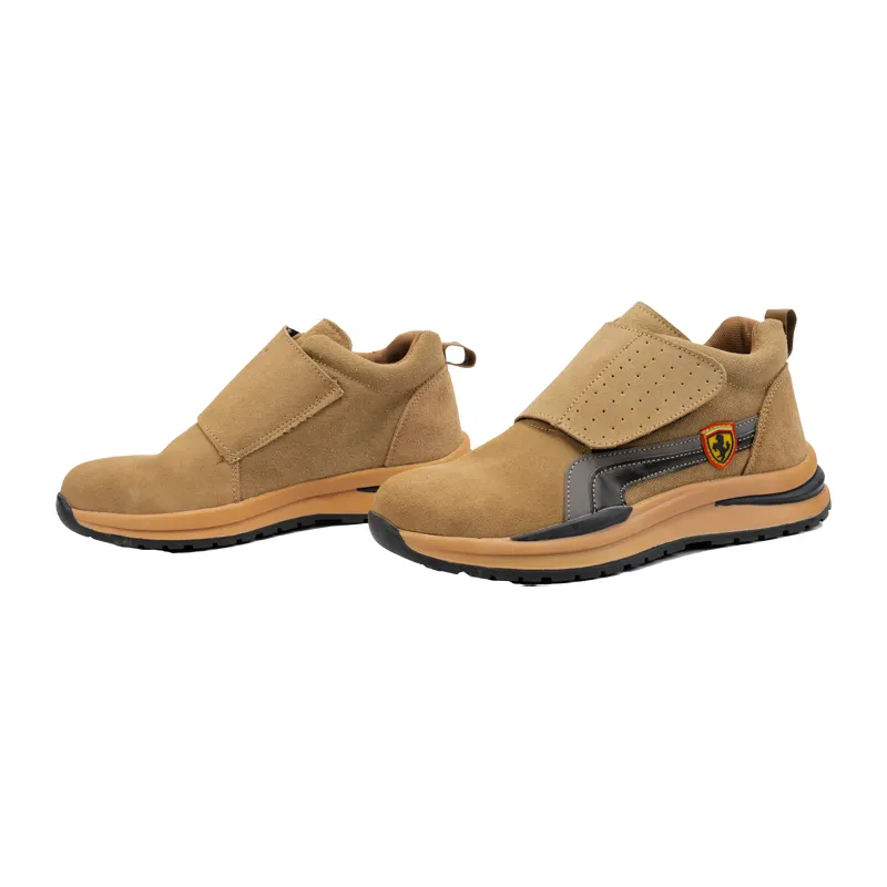 Welding Suede Leather Safety Shoes(GM-24120)