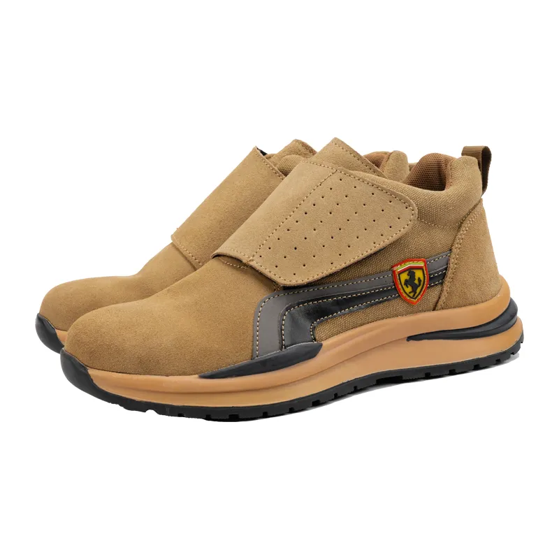 Welding Suede Leather Safety Shoes(GM-24120)